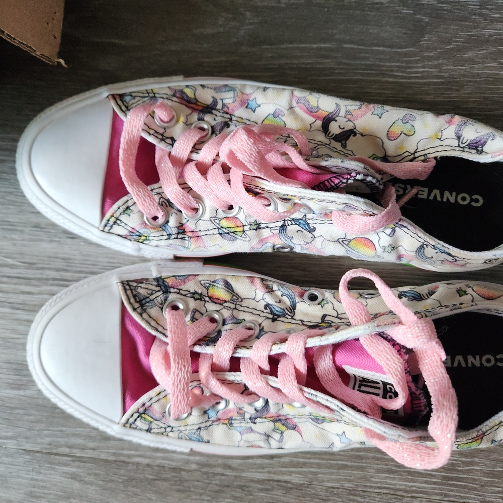 Converse Women's Multicolor Sneakers with Pink Accents